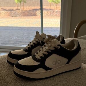 ALO Yoga Black and White Athletic Shoes